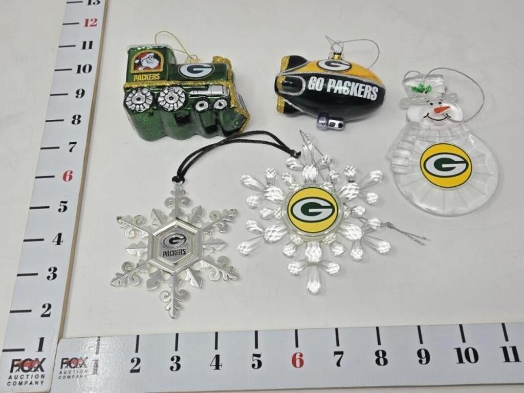 Green Bay Packers Christmas Ornaments