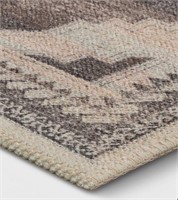 Washable Cromwell Printed Persian Style Rug Tan