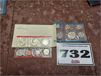 1980 UNCIRCULATED MINT COIN SET