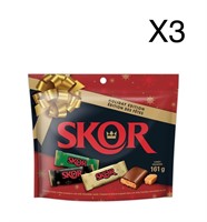 3 Pack SKOR Holiday Edition Butter Toffee