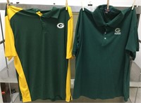 Green Bay Packers Polo Shirts - 2 & 3XL