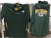 Green Bay Packers Polo Shirt & Long Sleeved Hoodie