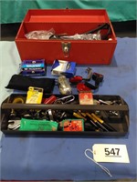 Red Kennedy Toolbox & Bicycle Parts