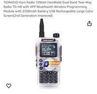 TIDRADIO Ham Radio 10Watt Handheld