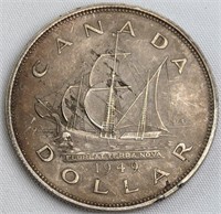 1949 CAD SILVER DOLLAR