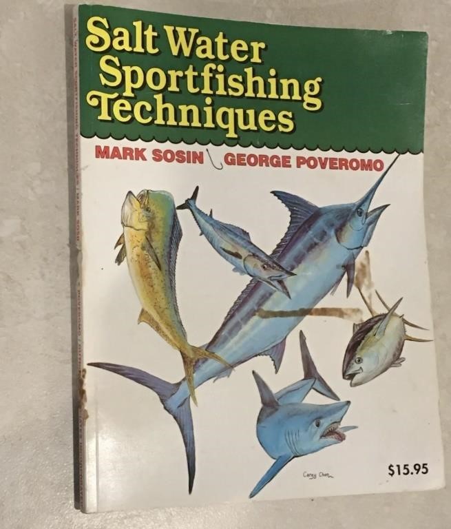 1992 Salt Water Sport fishing techniques Signed