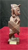 Wooden Hand-carved African Tribal Sculpture