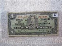 1937 $1 Circulated, Gordon Towers