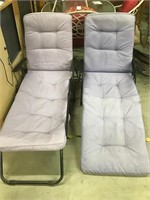 Outdoor Lounge Chairs Set 2