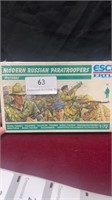 Vintage 1:72 Scale Russian Patroopers Kit