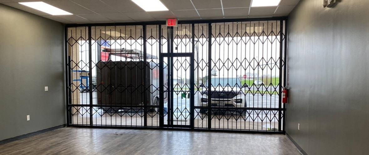 Large Security Gate For Front Business