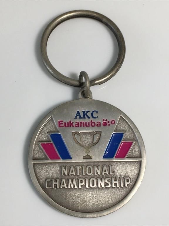 KEYCHAIN RING AKC Eukanuba National Championship