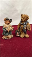 Set of 2 Vintage Figurine Boyd Bears