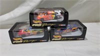 3 new hotwheels pro racing cars