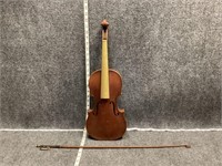 Violin and Bow Without Strings