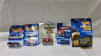 6 new sealed hotwheels