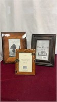 Lot of 3 Picture Frames