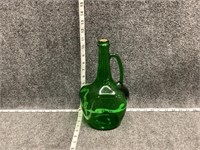Green Glass Jug