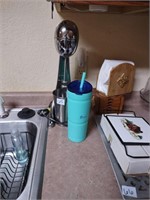 Milk shake mixer, Bubba stainless cup
