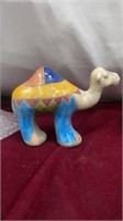South African Handmade Colorful Camel Figurine