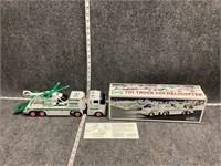 Hess Toy Truck and Helicopter