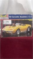 1:25 Scale 1968 Corvette Roadster model kit