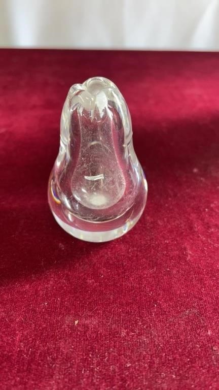 Kosta Pear Shaped Perfume Bottle