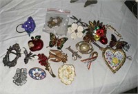 Group of Brooches