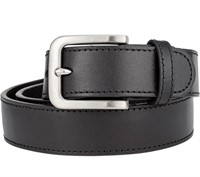 Men's Steel Core Leather Gun Belt for Concealed