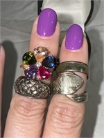 4 ladies rings