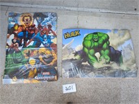 Spider Man and Hulk Posters