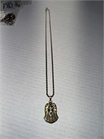 19” Rope Chain with Gorham Sterling Angel