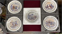 D'Arceau Limoges Collectable Porcelain Plates