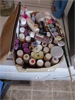 Lot of paints and brushes