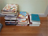 Mixed lot of books including cookbooks and more