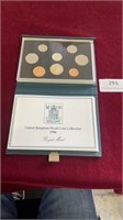 Royal Mint 1986 Proof Coin Collection