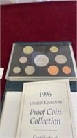 Royal Mint 1996 Proof Coin Collection