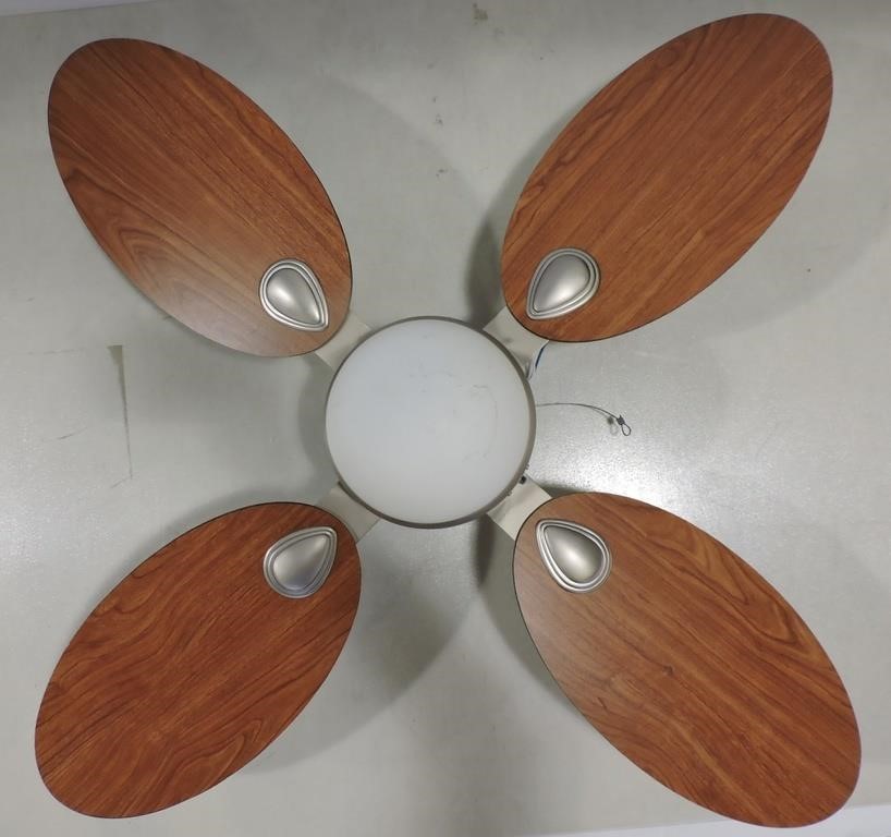 42" FUAX WOOD CEILING FAN 16" BLADE