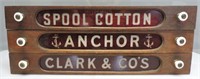 ANTIQUE WOODEN DRAWERS - CLARK'S&CO, ANCHOR