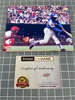 HANK AARON AUTOGRAPH W/ COA