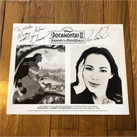 Autographed Irene Bedard Pocahontas II Promo Photo