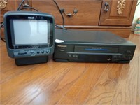 Panasonic PV-4508 Omni vision VCR, RCA mini