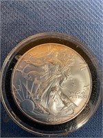 2000 Walking liberty 1 Oz fine silver dollar