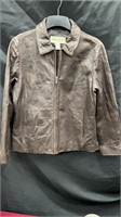 Eddie Bauer Men’s Brown Leather Jacket