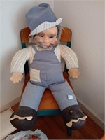 Hobo Doll approx 32 inches tall