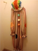 Super cute clown costume with accessories