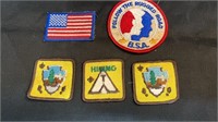 Lot of Vintage Fabric Patches