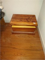 Small cedar chest. 20" W, 13" D, 12" T.