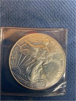 1999 Walking liberty 1 Oz fine silver dollar