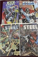 Lot of 13 DC: Steel Comic Books